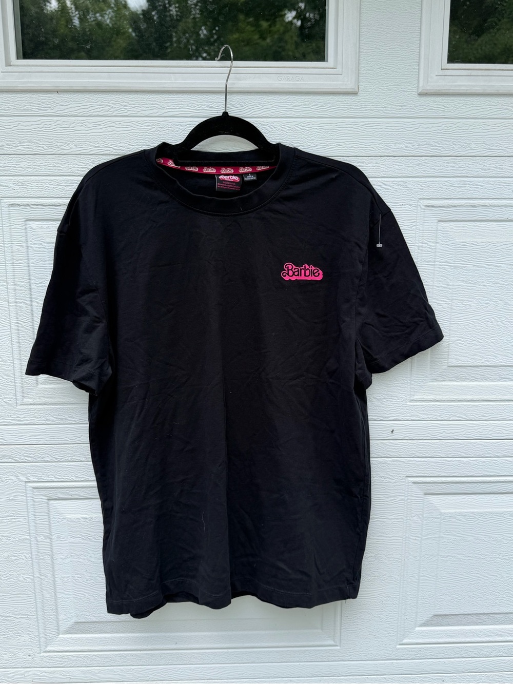 Official Barbie The Movie Logo Tee Large